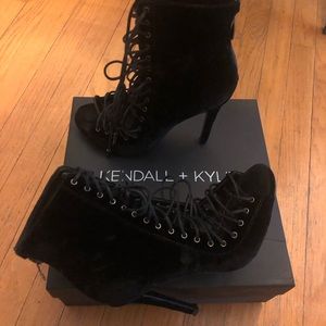 Kendall + Kylie Velvet Heels